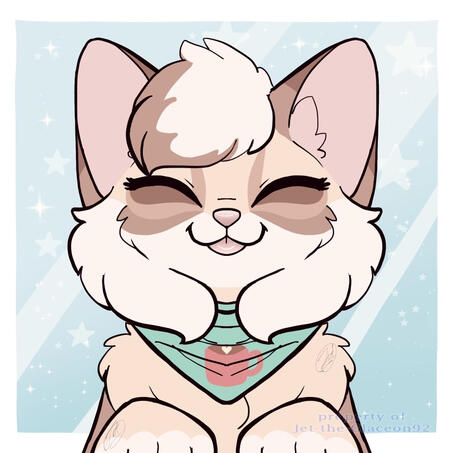 Flat Headshot Example